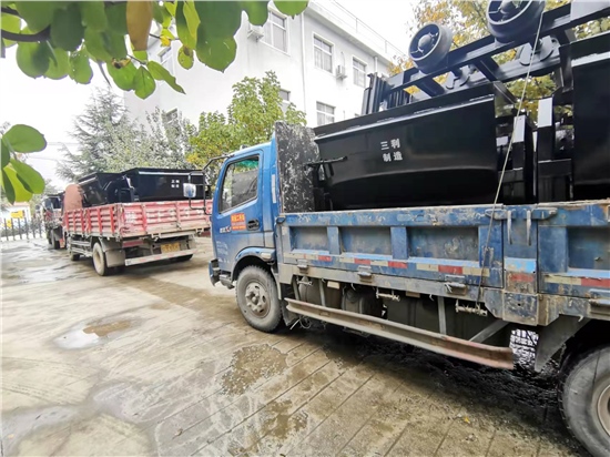 零公里客戶30臺礦斗第二批發貨成功